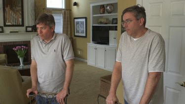 Howard and Doug, the brothers at the centre of The Twinning Reaction.