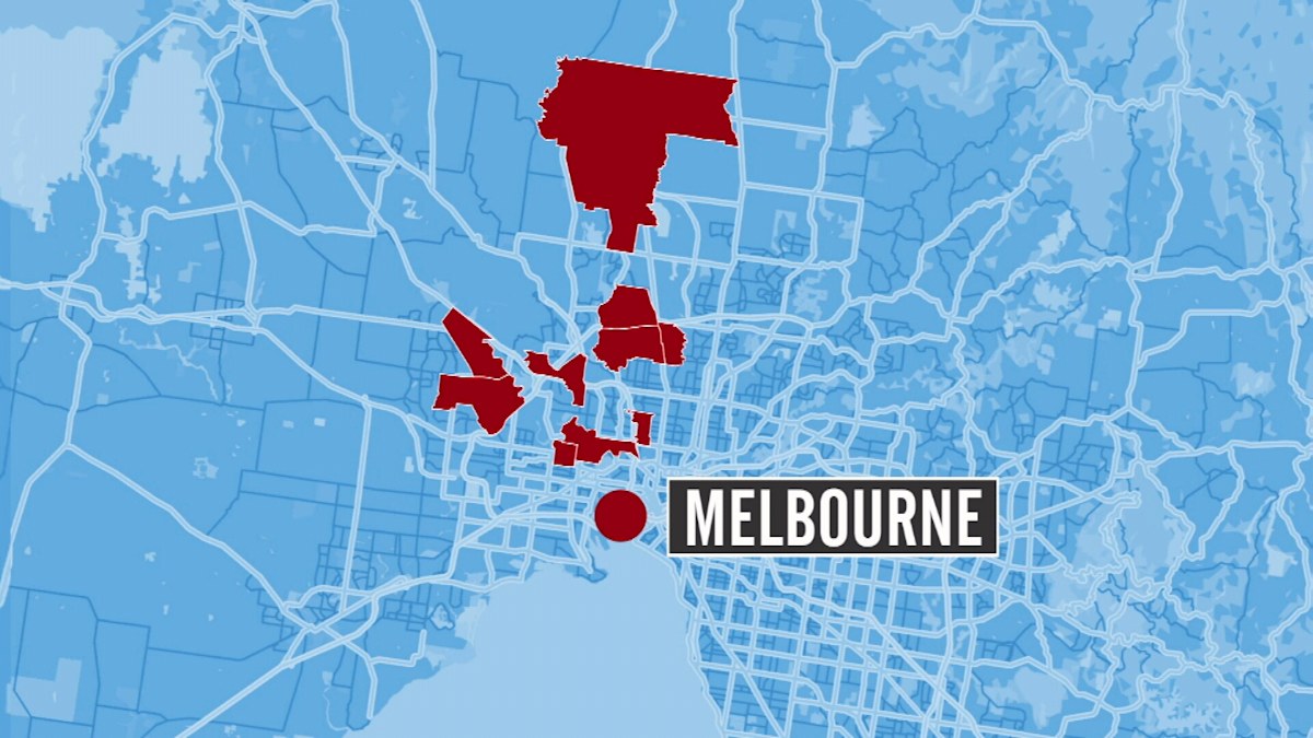Melbourne hotspot postcodes with the highest rates of coronavirus ...