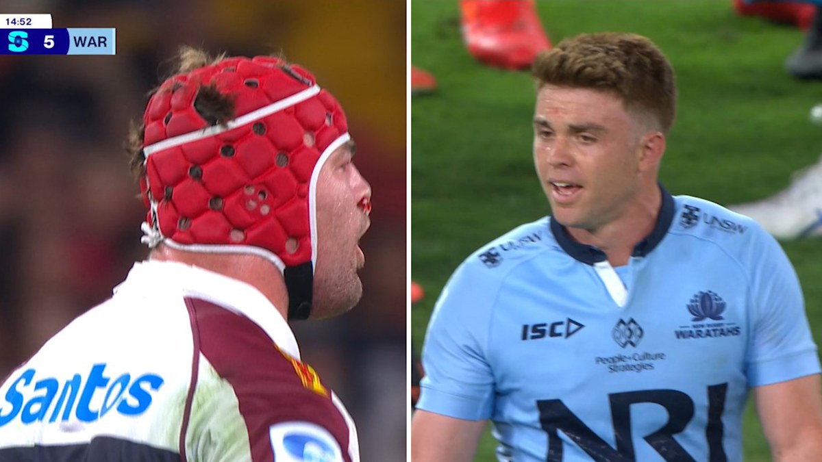 Super Rugby 2025 | Queensland Reds vs NSW Waratahs, Harry Wilson ...