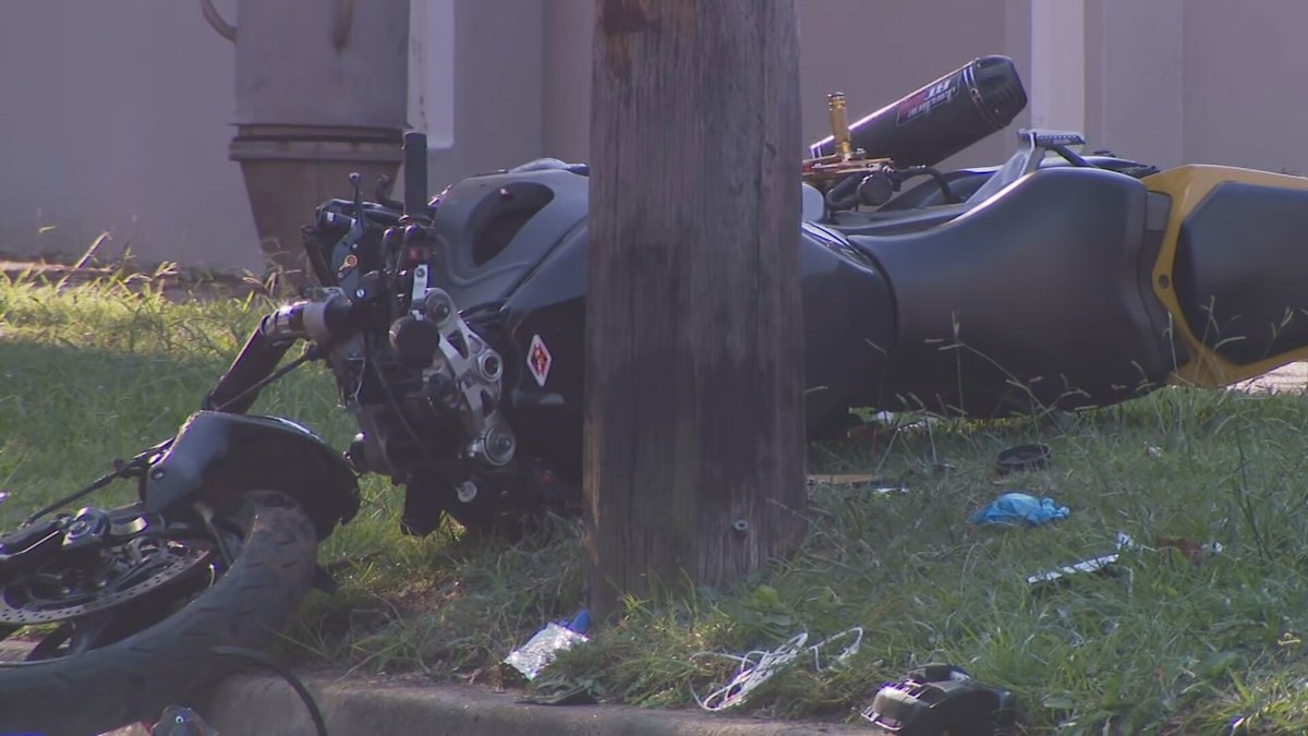 Sydney: Motorcyclist dies after flying into power pole during police ...