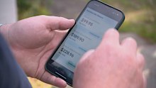 McLachlan has been using Amber Energy - a provider offering access to wholesale electricity prices.