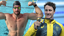 James Magnussen, Cameron McEvoy split.