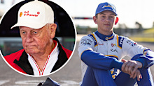 Dick Johnson (left) and his grandson Jett Johnson.
