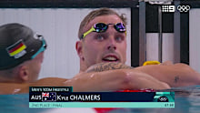 Kyle Chalmers finished in silver position.