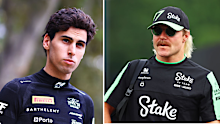 Valtteri Bottas and Gabriel Bortoleto.