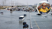 Central Coast Mariners have been caught up in the major flooding in Dubai.