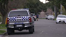 A Melbourne grandfather has allegedly been slashed with a knife during a violent home invasion in Doncaster East.