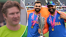 Shane Watson has addresses India's decision not to play in Pakistan.