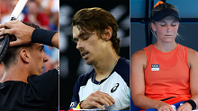 Australian stars Thanasi Kokkinakis, Alex de Minaur and Maddison Inglis.
