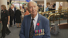 After training, Eric Flood was sent on his first combat mission; the amphibious assault on Balikpapan in Borneo/
