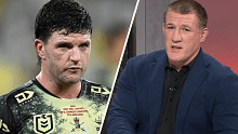 Chad Townsend and Paul Gallen don't get along despite winning a premiership together. 