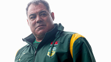 Kangaroos coach Mal Meninga. 