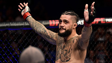 Tyson Pedro after his last UFC win - way back in February 2018.