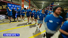 Ultramarathon runner Nedd Brockman has taken to the streets of Adelaide in an attempt to get tradies to take better care of their mental health.