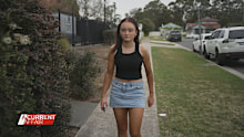 This schoolgirl feels her innocence has been stolen.