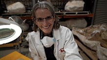 Robyn Mackenzie founded the Eromanga Natural History Museum after a chance discovery of a giant Australian dinosaur bone on her family's remote cattle property on My Way 2026. 