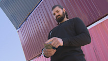 Some lucky Perth residents may have noticed the work of the city's "cash phantom", Jake Versailles, who has been hiding hundreds of dollars in secret locations for people to find. 