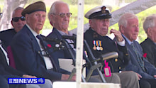 Six World War II veterans gathered among the crowd to commemorate Remembrance Day in a poignant ceremony held at the West Terrace Military Cemetery in Adelaide this morning.
