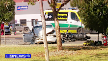 A crash on one of Adelaide's busiest roads has claimed the life of a motorcyclist.