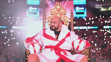 The king surveys his empire