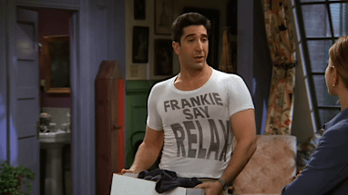 The role of Ross was written for David Schwimmer