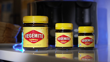 Vegemite's old logo