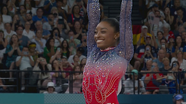 Simone Biles' incredible win