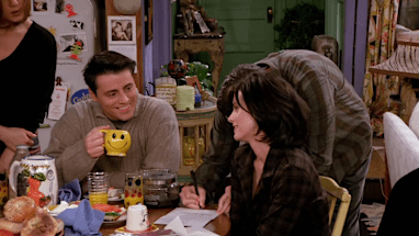 Courteney Cox had a sneaky way of remembering her lines on set