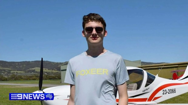 Also onboard the ill-fated training flight was 18-year-old Tristan Scheffers.