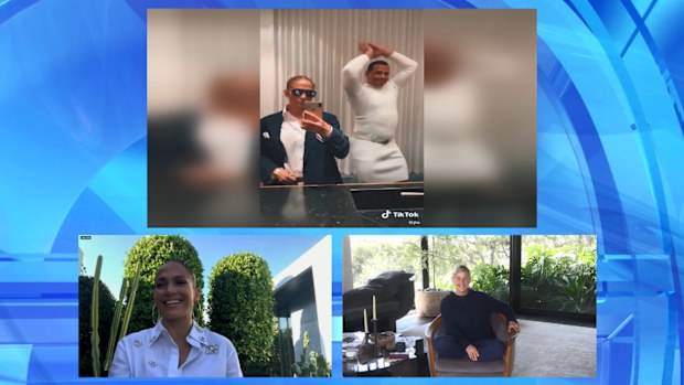 Jennifer Lopez chats to Ellen DeGeneres
