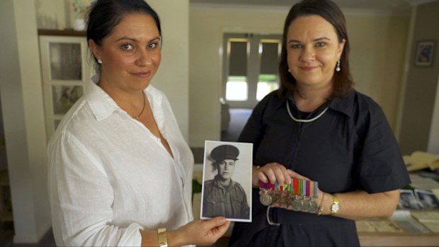 Missing father-son Anzacs medal