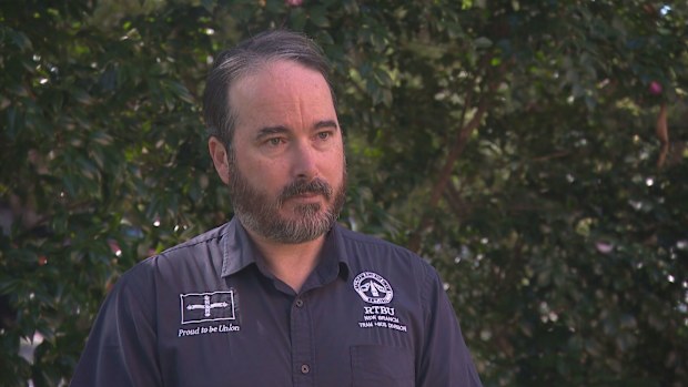 Rail, Tram and Bus Union NSW branch secretary David Babineau