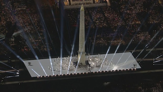 Paralympics opening ceremony.