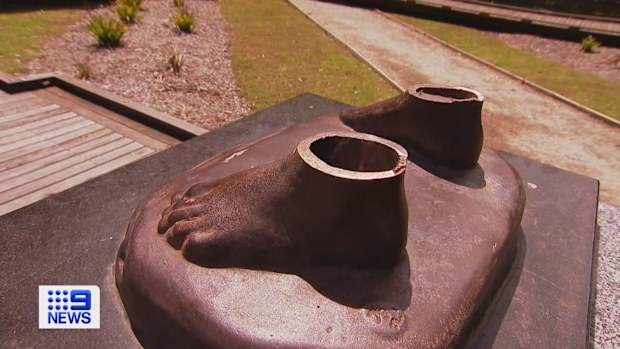 A community in Adelaide's north is pleading for the safe return of a stolen bronze statue that was gifted to the suburb by its Japanese sister city almost 20 years ago.