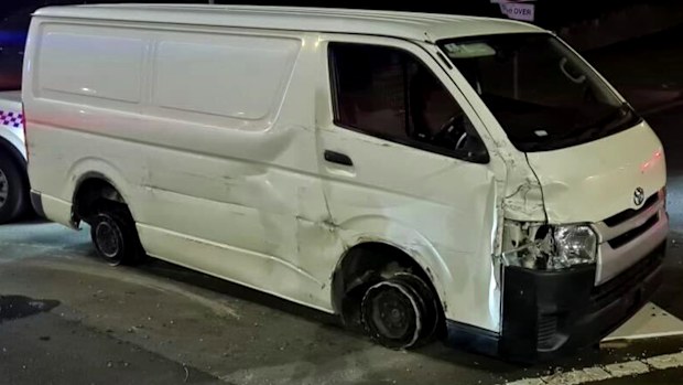 Two teenagers have been accused of taking police on a pursuit spanning 60 kilometres after the pair allegedly robbed a convenience store. 