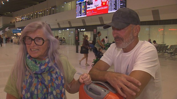 One passenger in Perth said no flights were going out to Doha.