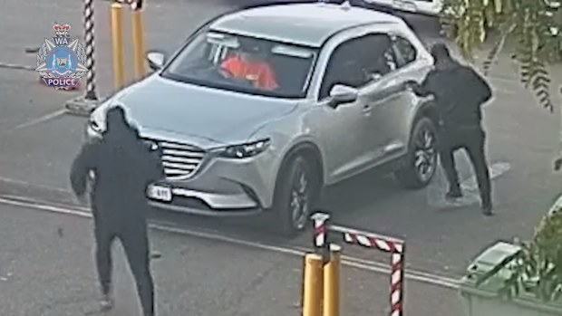 Police hunt for three offenders responsible for an alleged assault at Perth hotel.
