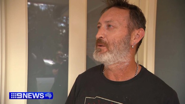 Inside the home was Dan Carden and his family.He told 9News a recently bought car, a white Ford Territory, was damaged beyond repair.