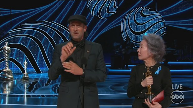 Troy Kotsur wins supporting actor Oscar for CODA