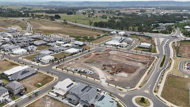 The current state government has blamed the previous Liberal government for the issues at Wilton Greens, New South Wales.