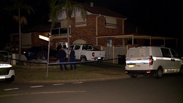 A man has been arrested after a stabbing in Sydney's west early this morning.