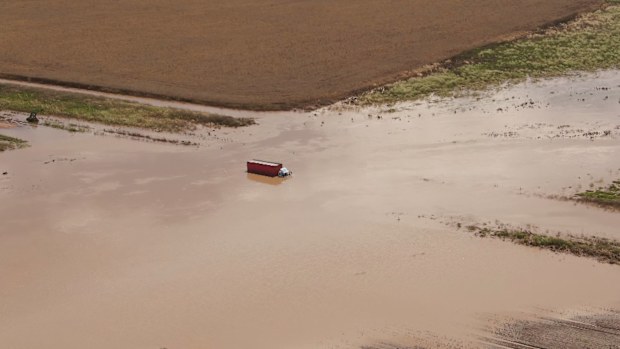 Flooding has hit Gunnedah in the NSW north-east.