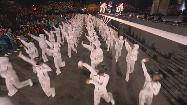 Paralympics opening ceremony.