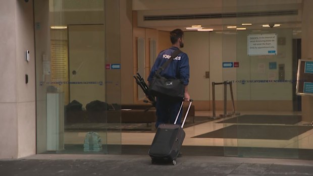 A woman's body has been found at St Andrews Cathedral School in Sydney's CBD.
