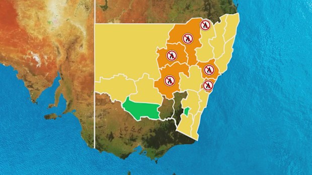 Weather forecast Australia: Fire danger warning for large parts of NSW ...