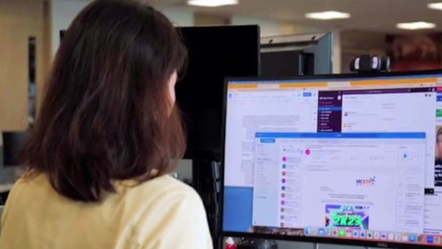 Workers clocking in from home might be welcoming more of the office into their living room than they bargained for.Legal experts say businesses are increasingly using technology to keep track of their staff's every move, from personal conversation to online shopping, and even their location at any time of day. 