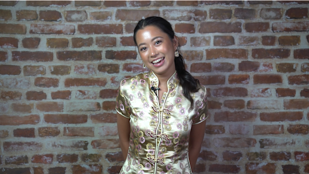 Amanda Teh discussing Lunar New Year.