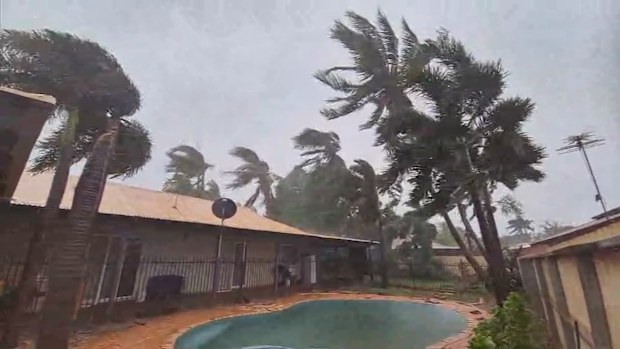 Zelia made landfall an hour's drive away from the area, hitting a cattle station as a category four storm. 