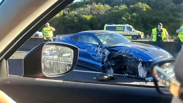 South coast axe rampage charges - image of Ford Mustang