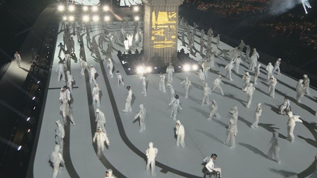 Paralympics opening ceremony.